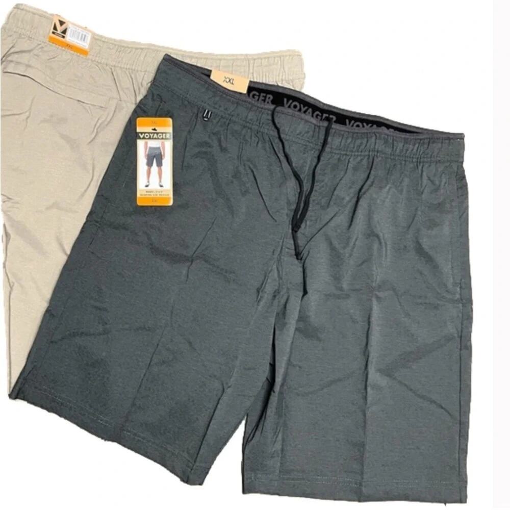 Voyager Men’s Shorts Performance Golf Active 2 PAIRS Size XXL NWT